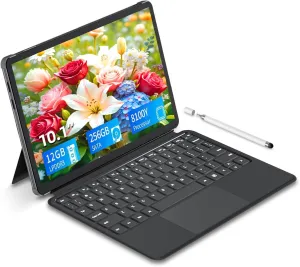 10.1 inch 2 in 1 Laptop 12 GB DDR3 256GB SSD, M3-8100Y Processor (up to 3.40GHz), 800 * 1280 Touch Display, Wifi5, Bluetooth 5.0, HDMI*1, Type C Full Function, Backlit Keyboard, Win11