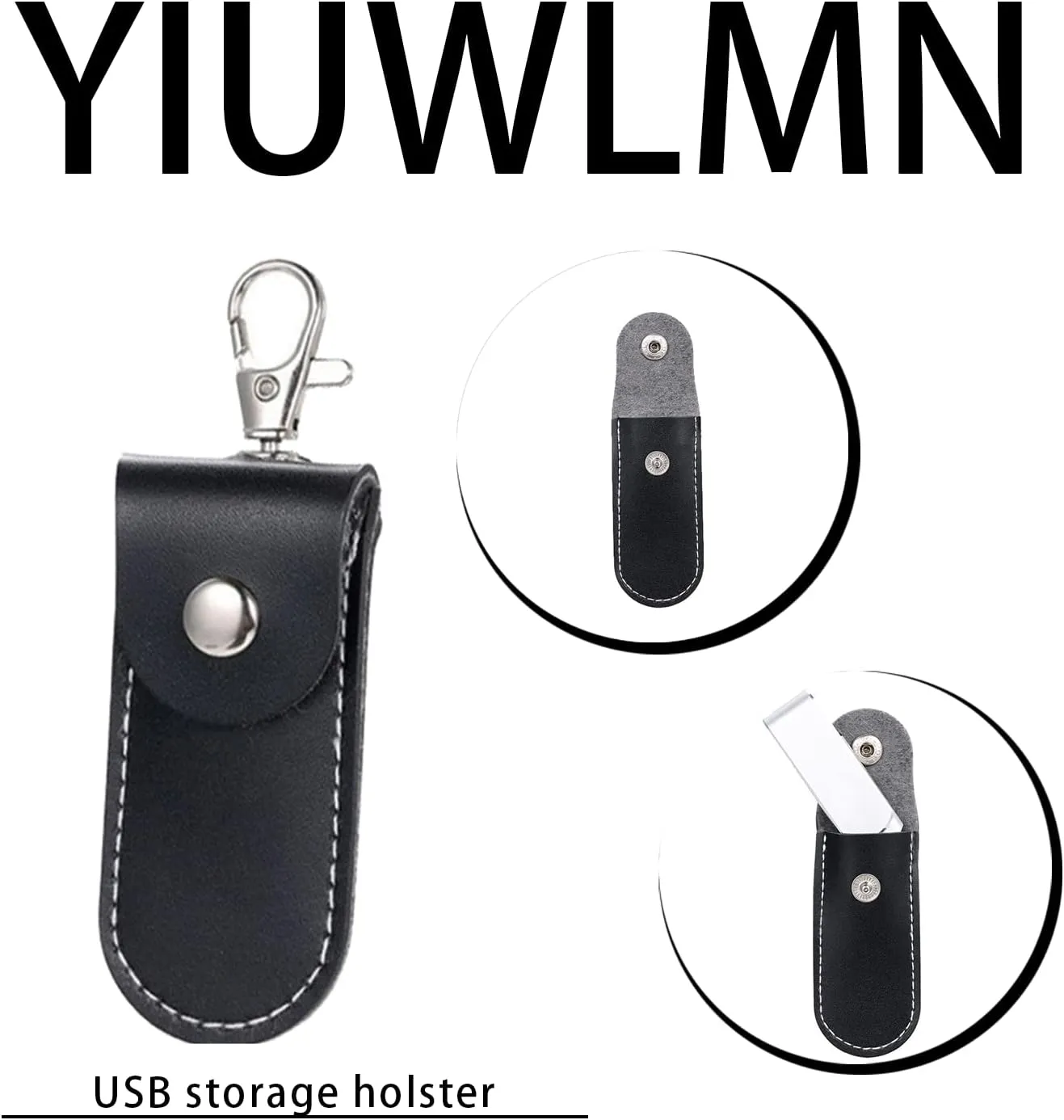 3Pcs Flash Drive Case USB Storage Case USB Flash Drive USB Holder for Protecting Your USB Flash Drive and Easy Storage