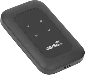 4G LTE Mobile Hotspot, 3G 4G LTE Mobile Router, Portable Mobile Hotspot Supports Connection with up to 10 Devices for Travel, Business, Camping