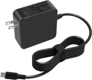 65W USB-C AC/DC Adapter Compatible with MSI Claw 7 AI  A2VM-001US / Claw 8 AI  A2VM-001US Gaming Handheld Console PC Gamer Player 65W Type-C Switching Power Cord Charger Cable Mains