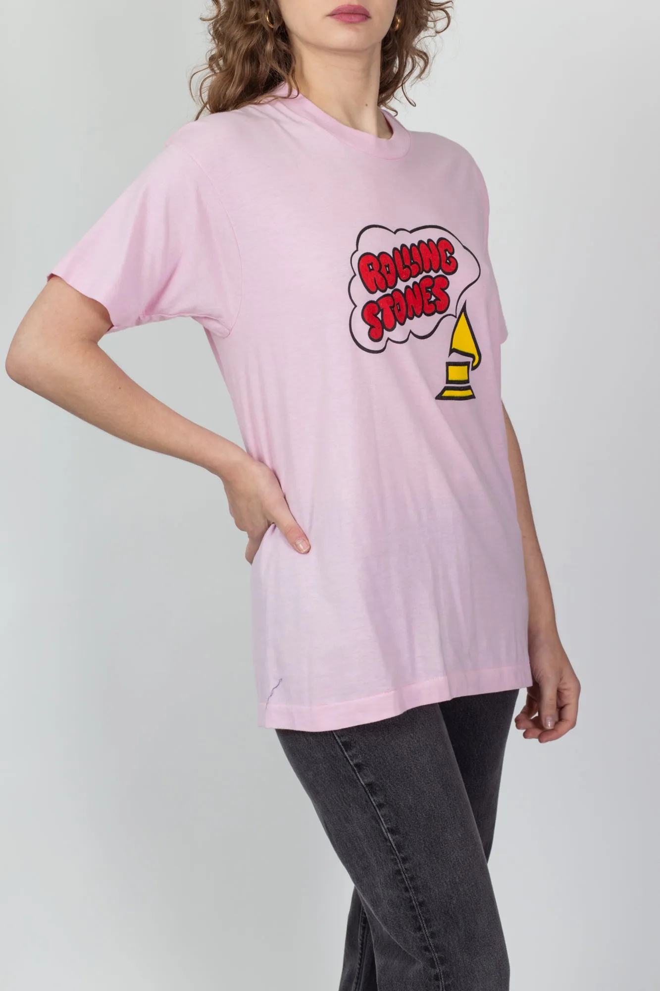 80s Rolling Stones Grammy Award T Shirt - Men's Medium, Women's Large