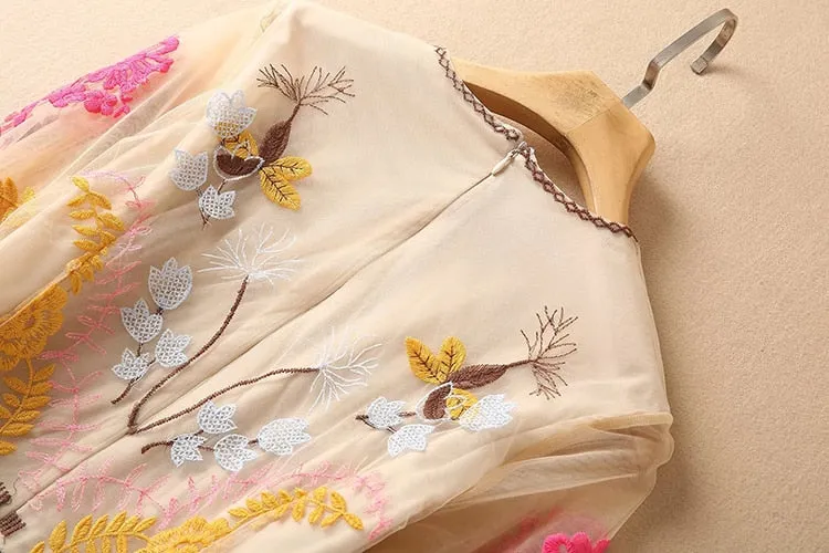 Agatha Embroidered Dress