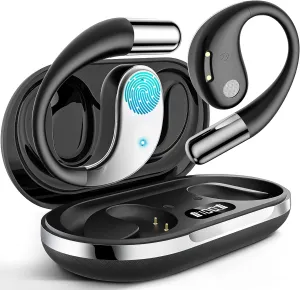 AI Language Translation Earbuds,Real-Time Translation Earbuds,144 Language & Accent Bluetooth Translator Device for Travel Business Learning Secure Fit Compact Design