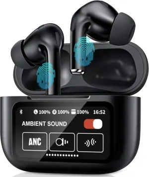 AI Language Translator Earbuds,144 Languages Bluetooth Translator Device and Accents 11 Offline Language Translation, Two-Way Translator Earphones for Language Learning/Travel/Business