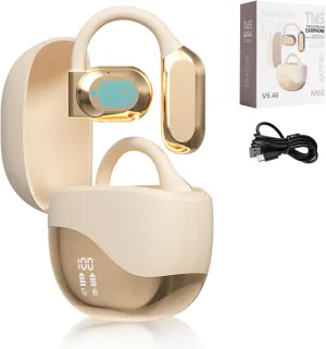 AI Real Time Language Translator Earbuds 2025 New Open Ear AI Translation Earbuds Translation Pods Translator Earbuds for Android iOS,144 Languages Translator Pods for iOS & Android (White)