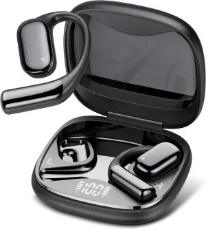AI Translation Earbuds Real Time, 144 Language Translator Earbuds for iPhone and Android, 80H Playtime,3-in-1 Translation Headphones Translating Device, for Travel/Business/Meeting/Learning (Black)