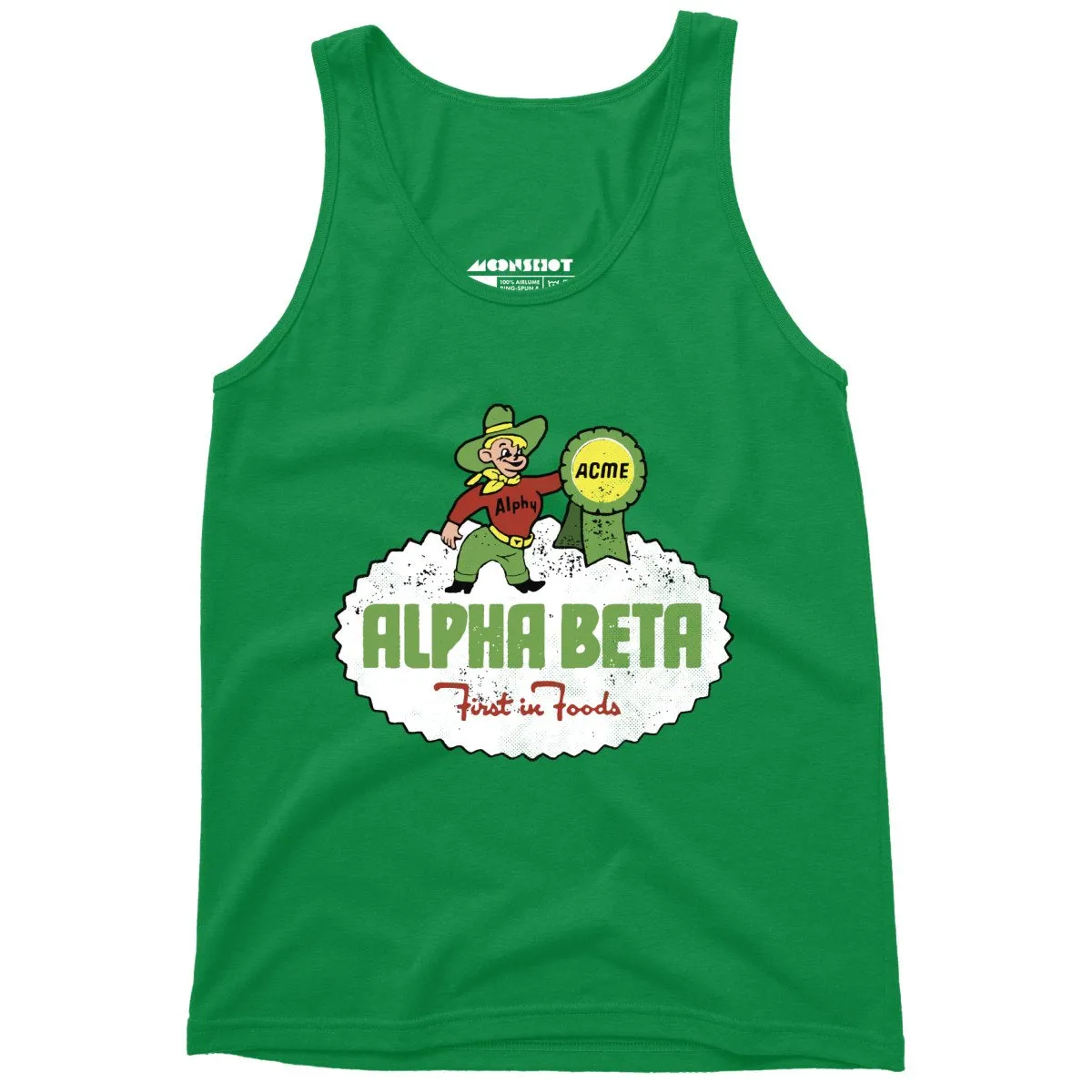 Alpha Beta Retro - Unisex Tank Top