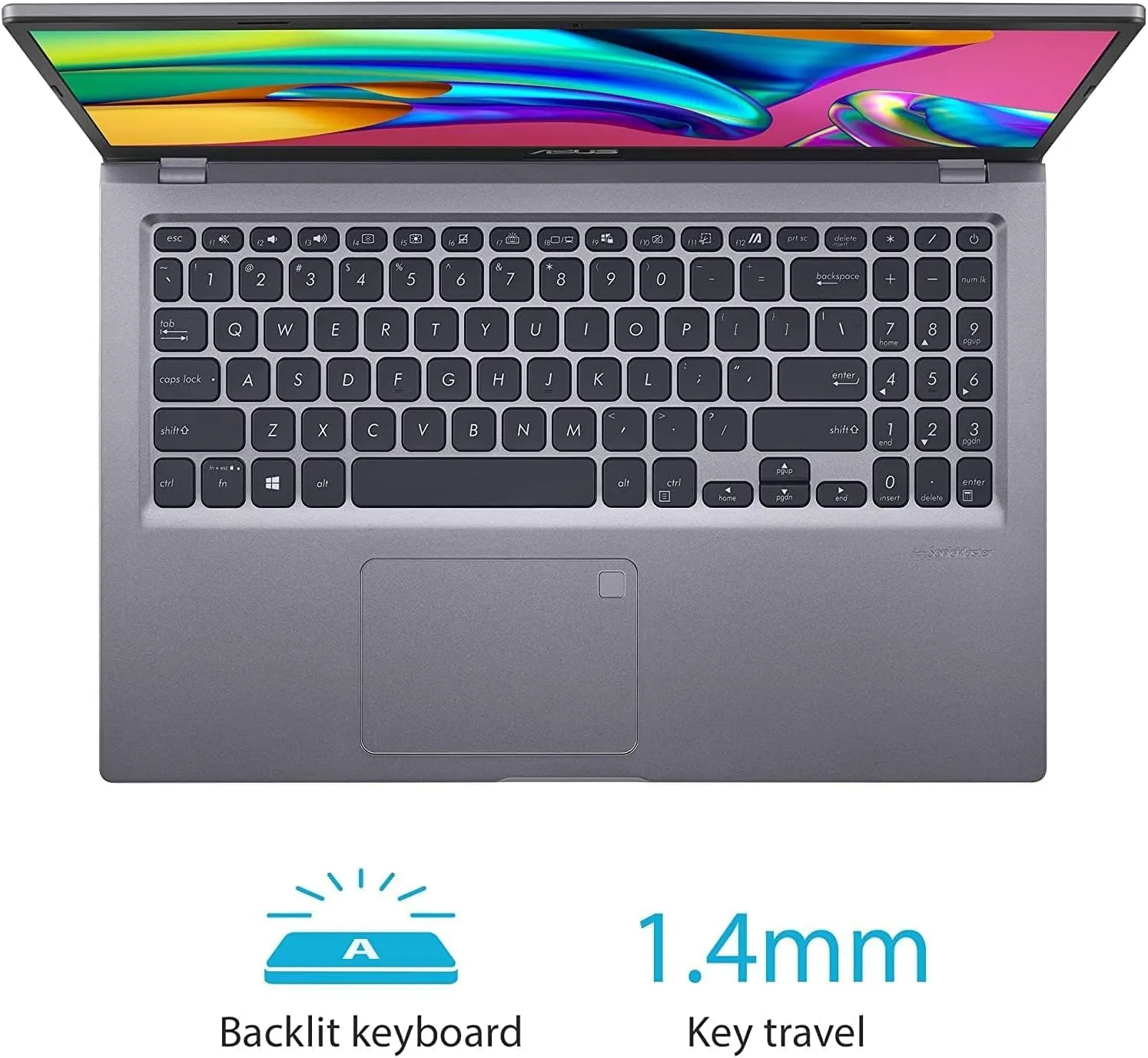ASUS 2023 Vivobook 15.6" FHD Touchscreen Thin Laptop, Intel Core i3-1115G4 Up to 3.9Ghz, 36GB RAM,1TB PCIE SSD, HDMI, Fingerprint, Backlit KB, Windows 11S, Grey  GM Accessories