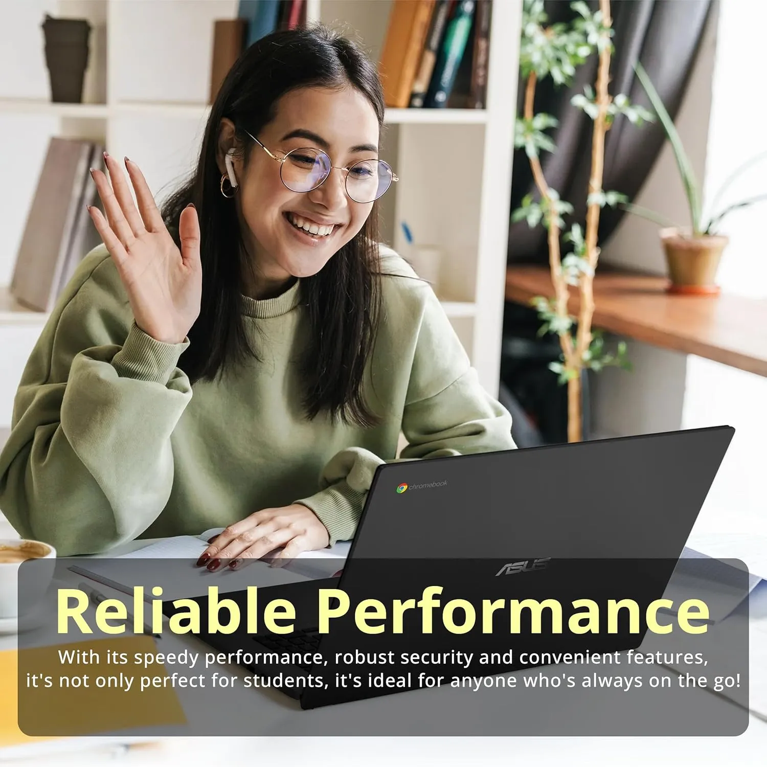 ASUS Chromebook CX1700 17.3" FHD Laptop, Intel Celeron N4500 Processor, 4GB RAM, 128GB eMMC Flash Memory, Intel UHD Graphics, 720P Webcam, Wi-Fi 6, Bluetooth, Chrome OS, Gray (Renewed)