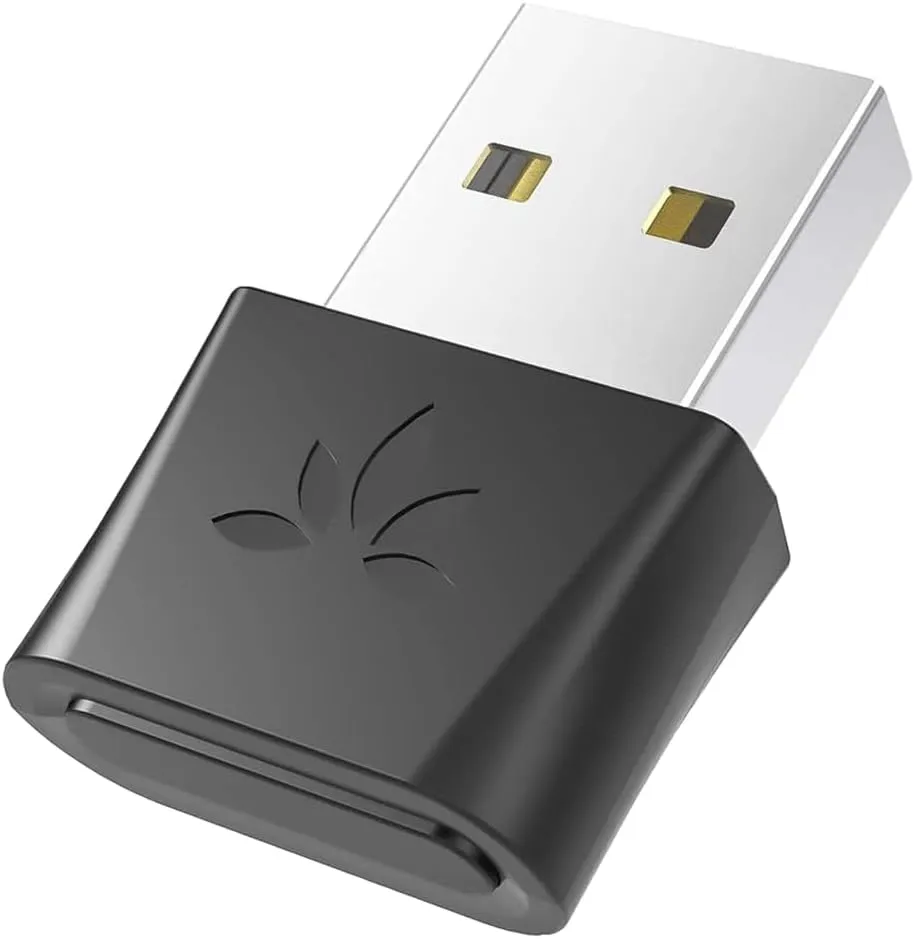 Avantree DG80 - Bluetooth 5.3 Adapter for PS5 & Gaming Consoles with Low Latency & aptX-Adaptive, Wireless Audio Transmitter for Headphones & Earbuds