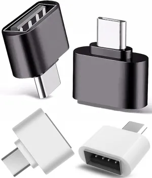 Big-E USB-C Female to USB 3.0 Male OTG (2Pack) Compatible with Bose Portable Smart Speaker Plus Charging Pass-THRUE Multi-Use OTG Adapter on 100  Items Like Keyboard,Drives,Mice,SD Cards,More!