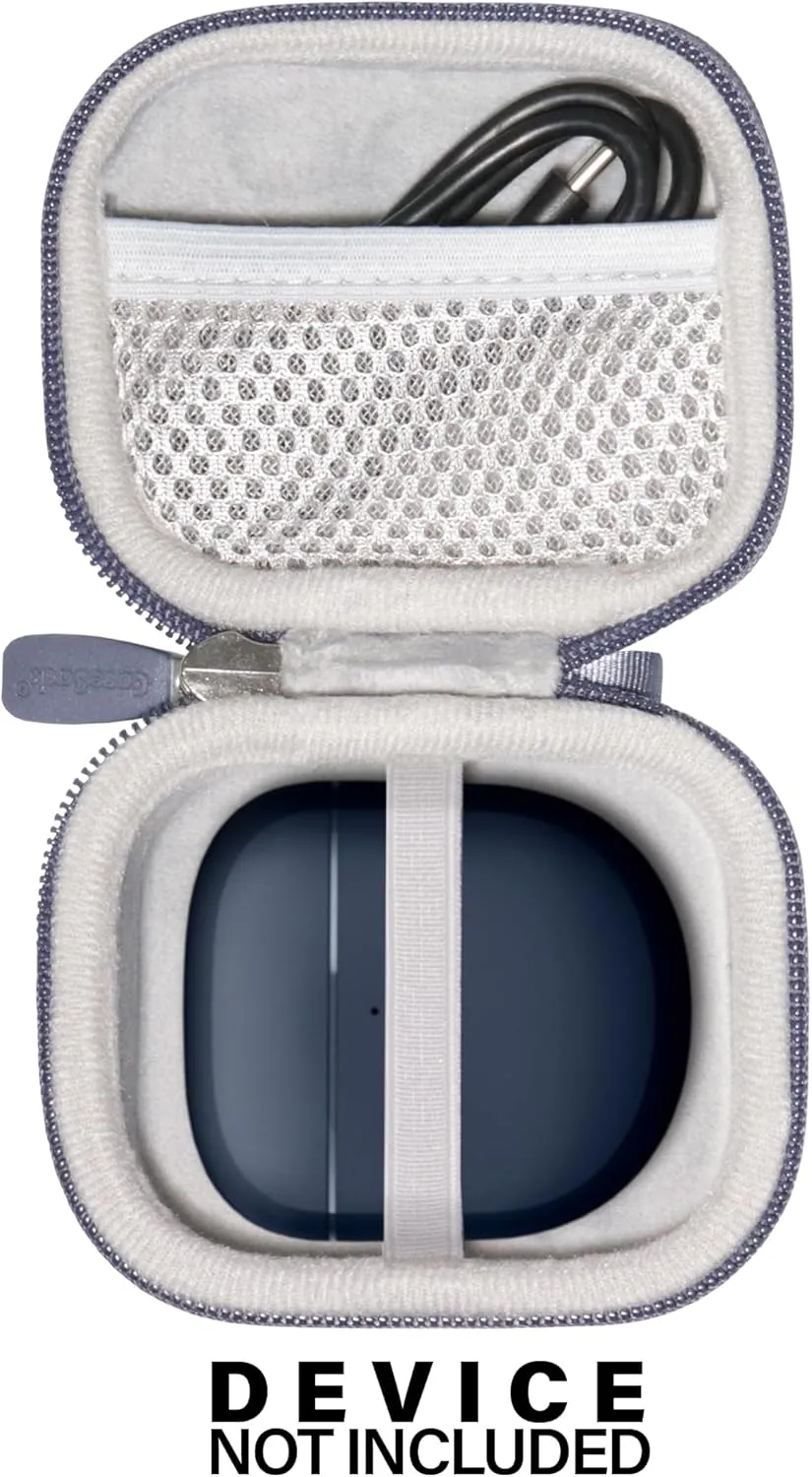 CaseSack Case for New Bose QuietComfort Ultra Wireless Noise Cancelling Earbuds, Bose QuietComfort Earbuds II Wireless Noise Cancelling in-Ear Headphones (Midnight Blue)