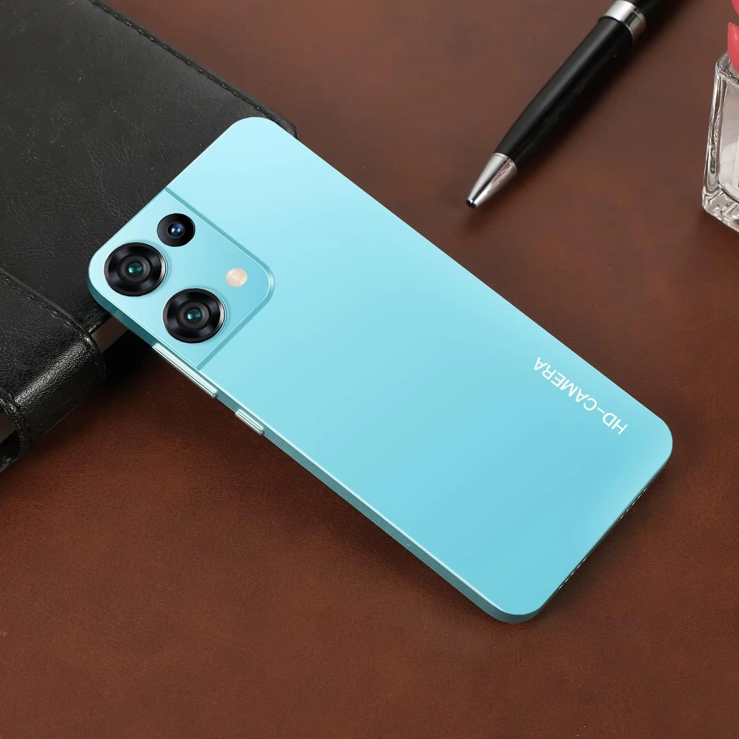 Cheap Mobile Phones, 5.0" IPS Display, Android 9.0, Dual SIM Dual Camera, Quad Core, 16GB ROMExpandable up to 128GB, Support WiFi/Bluetooth/FM, Face Unlocked Phones (Reno9pro-Ching)