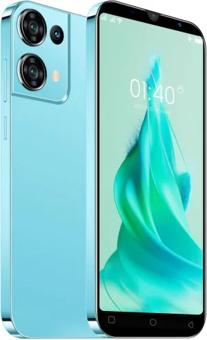 Cheap Mobile Phones, 5.0" IPS Display, Android 9.0, Dual SIM Dual Camera, Quad Core, 16GB ROMExpandable up to 128GB, Support WiFi/Bluetooth/FM, Face Unlocked Phones (Reno9pro-Ching)