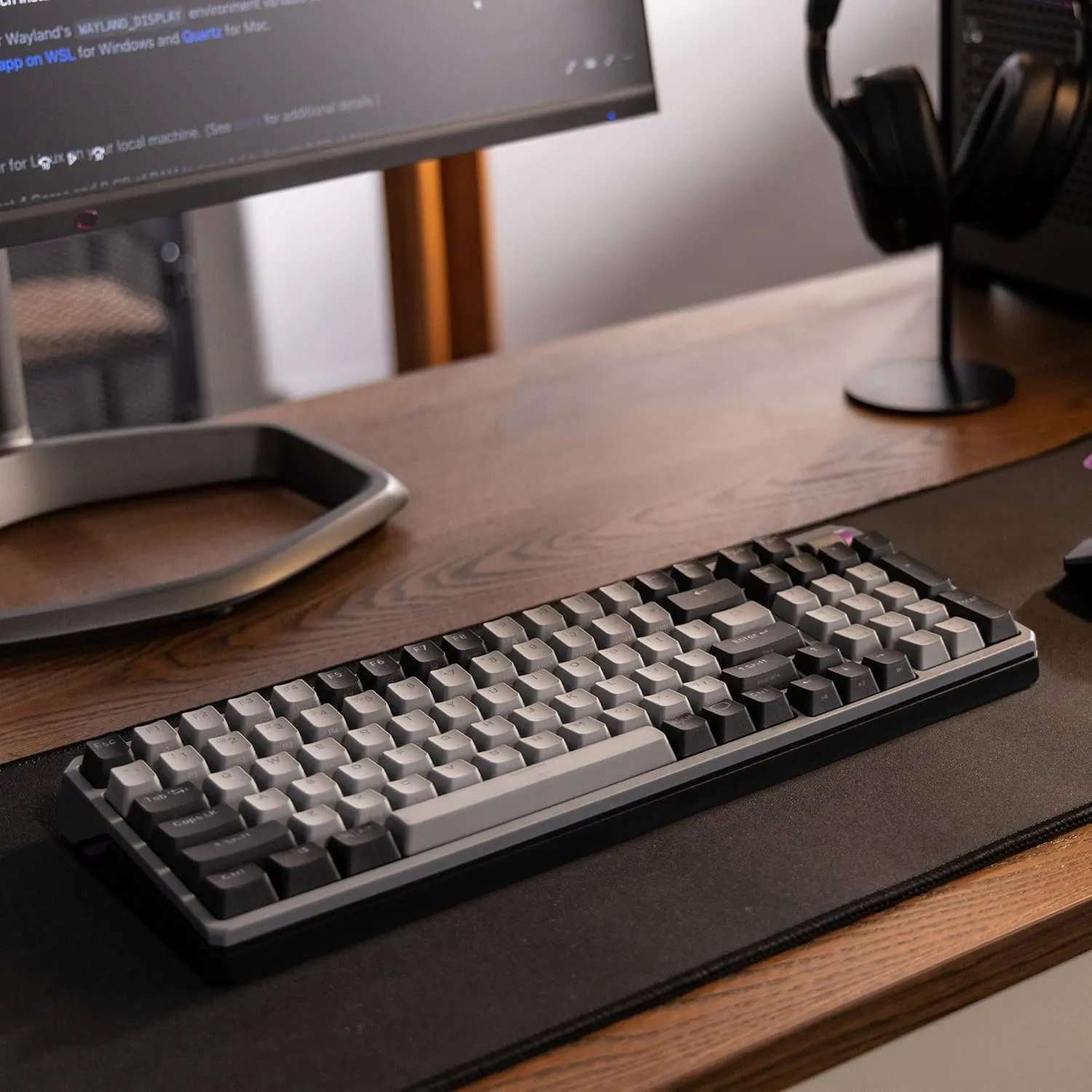 Cooler Master MK770 Wireless Mechanical RGB Gaming Keyboard, Kailh Box V2 Soft Click White Switches, Gasket Structure, Hot-Swappable, Bluetooth|2.4GHz, Tactile 3-Way Dial, QWERTY (MK-770-GKKW1-US)