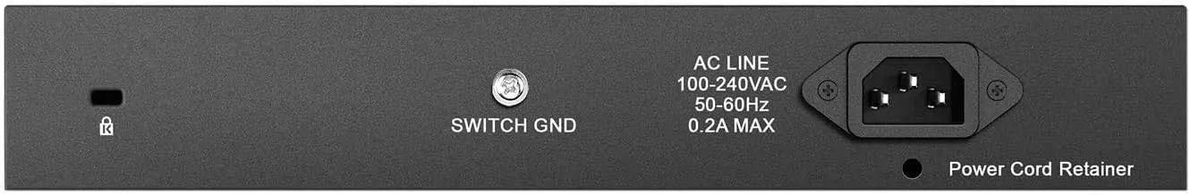 D-Link Ethernet Switch, 16 Port Gigabit Unmanaged Fanless Network Hub Desktop or Rack Mountable (DGS-1016D)