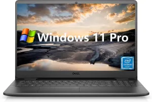 Dell Inspiron 3000 Business Laptop, 15.6 HD Display, Intel Celeron N4020, Windows 11 Pro, 16GB RAM, 1TB HDD, Intel UHD Graphics, WiFi, HDMI, Webcam, Bluetooth, SD Card Reader, Black (Renewed)