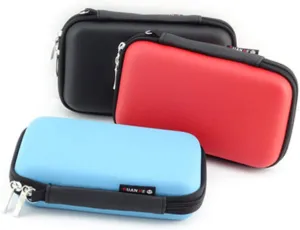 Digital Accessories Storage Bag Earbud Storage Case Earbud Holder Travel Headphone Carrying Case Earphone Holder Headphone Holder Electronic Accessory Organizer Black