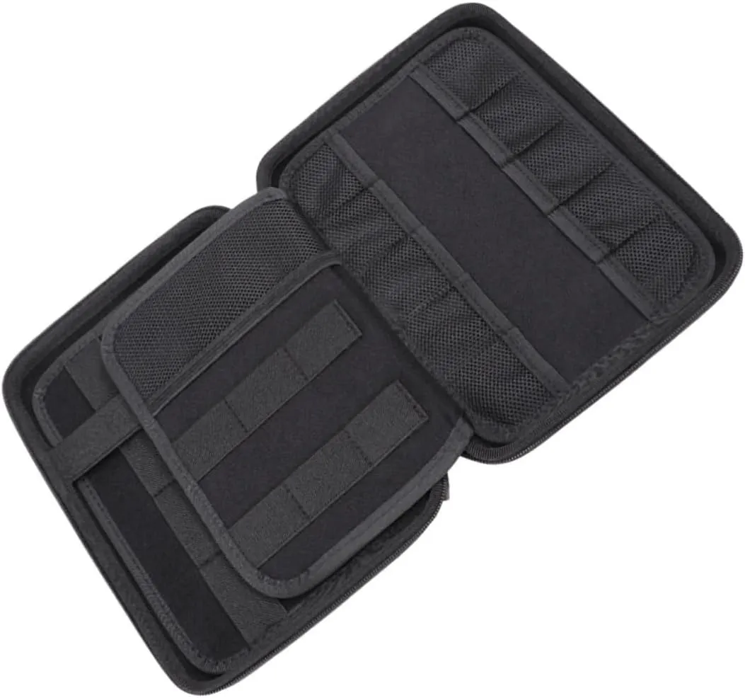 DOITOOL Flash Drive Storage Bag Waterproof Eva Carrying Pouch Portable Storage Container and Odorless