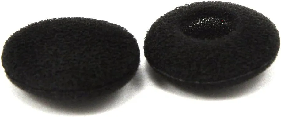 Earbud Covers 12 Pairs Replacement Foam Earphone Covers with Separate Packaging Earbud Sponge Covers for in Ear Earbuds (Black)