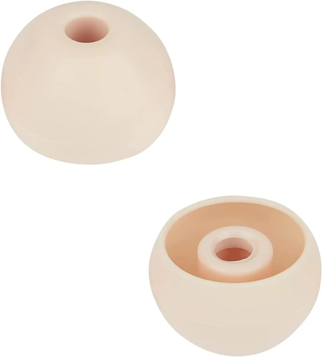 Earbud Tips Earbud Replacement Tips Replacement Earbud Tips Silicone Earbud Tips Headphone Covers Replacement Ear Pads Compatible with Powerbeats Pro Beats Wireless Earphone Headphones 4 Pairs(Gold)