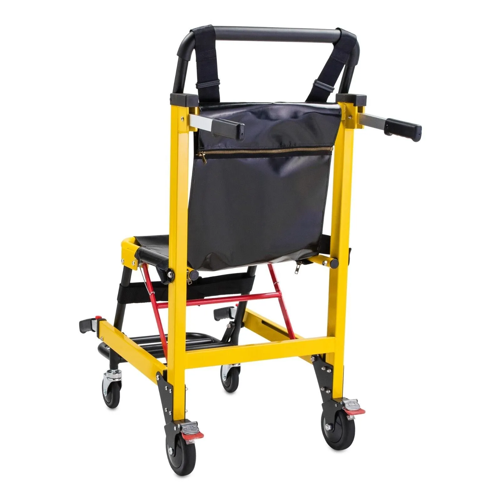 EMS Stair Chair 4-Wheel Evacuation Chair  Heavy Duty & Compact Design