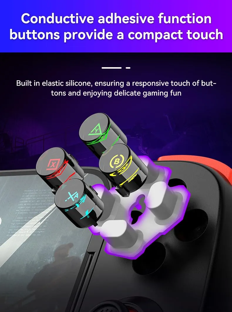 G-STORY Mobile Gaming controller for Android & iPhone bluetooth Gamepad with Hall Effect Joysticks/Hall Trigger, Fit - Stream PC,Xbox, PlayStation