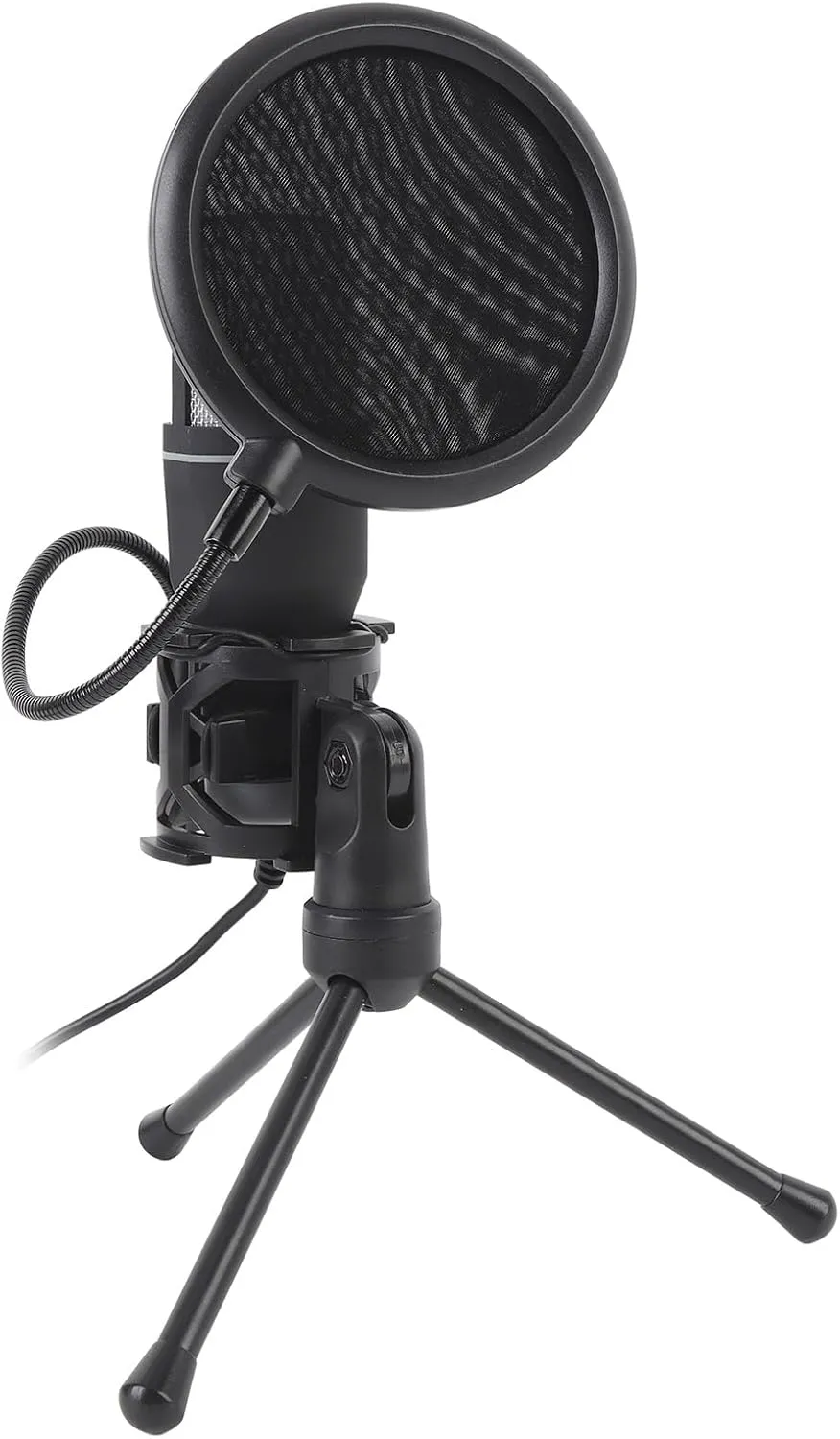 Gaming USB Microphone RGB Light Desktop Wired Condenser PC Mic for Streaming Podcast Studio