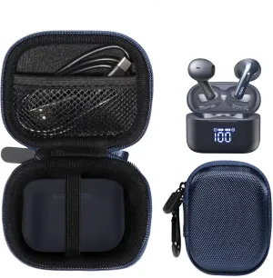 GETGEAR case for TOZO T21 Wireless Earbuds, 5.3 Bluetooth Headphone and T20 Wireless Earbuds Bluetooth Headphones (Blue)