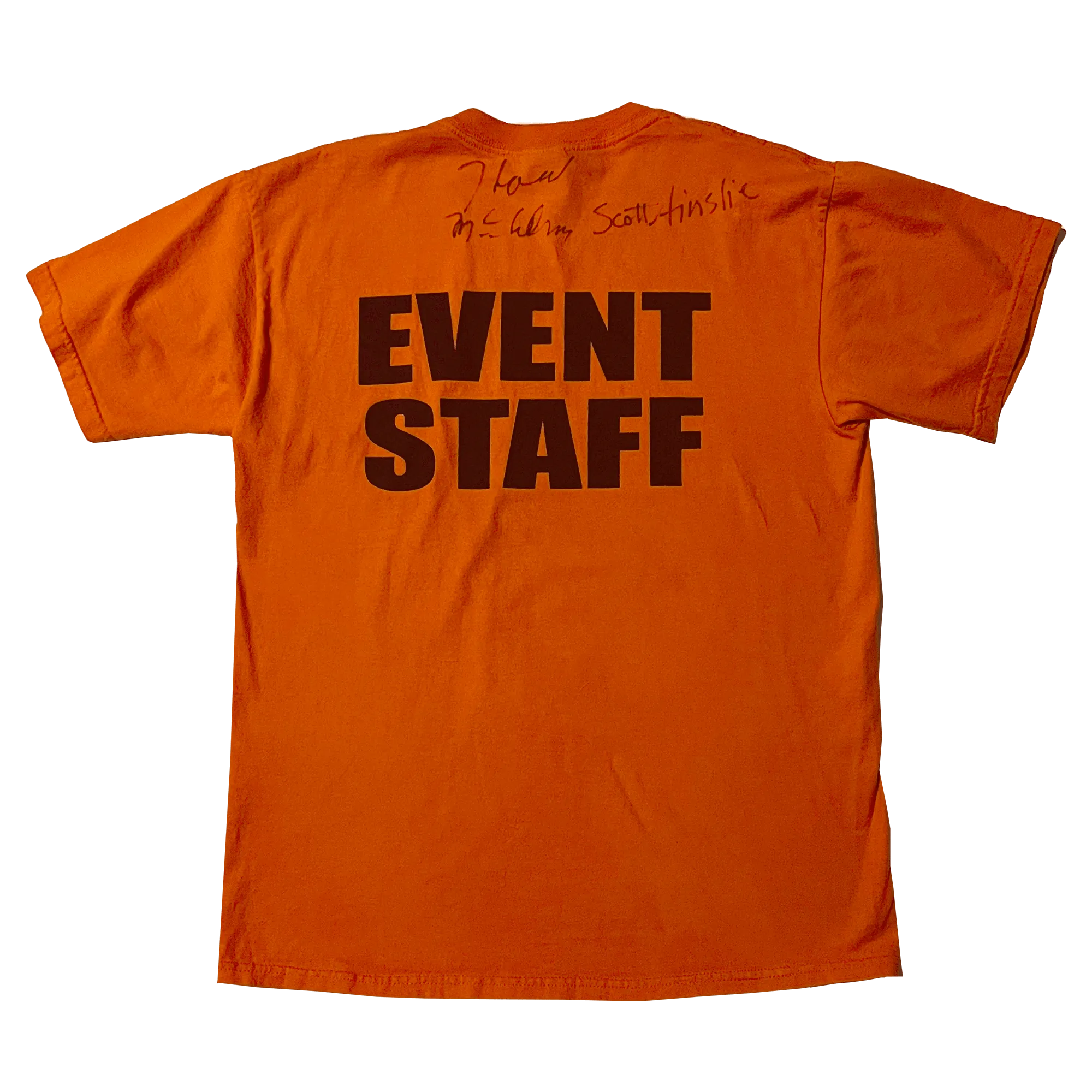 Hot Licks BLUES FEST T-Shirt Signed by Howard McCullum, Scott Ainslie