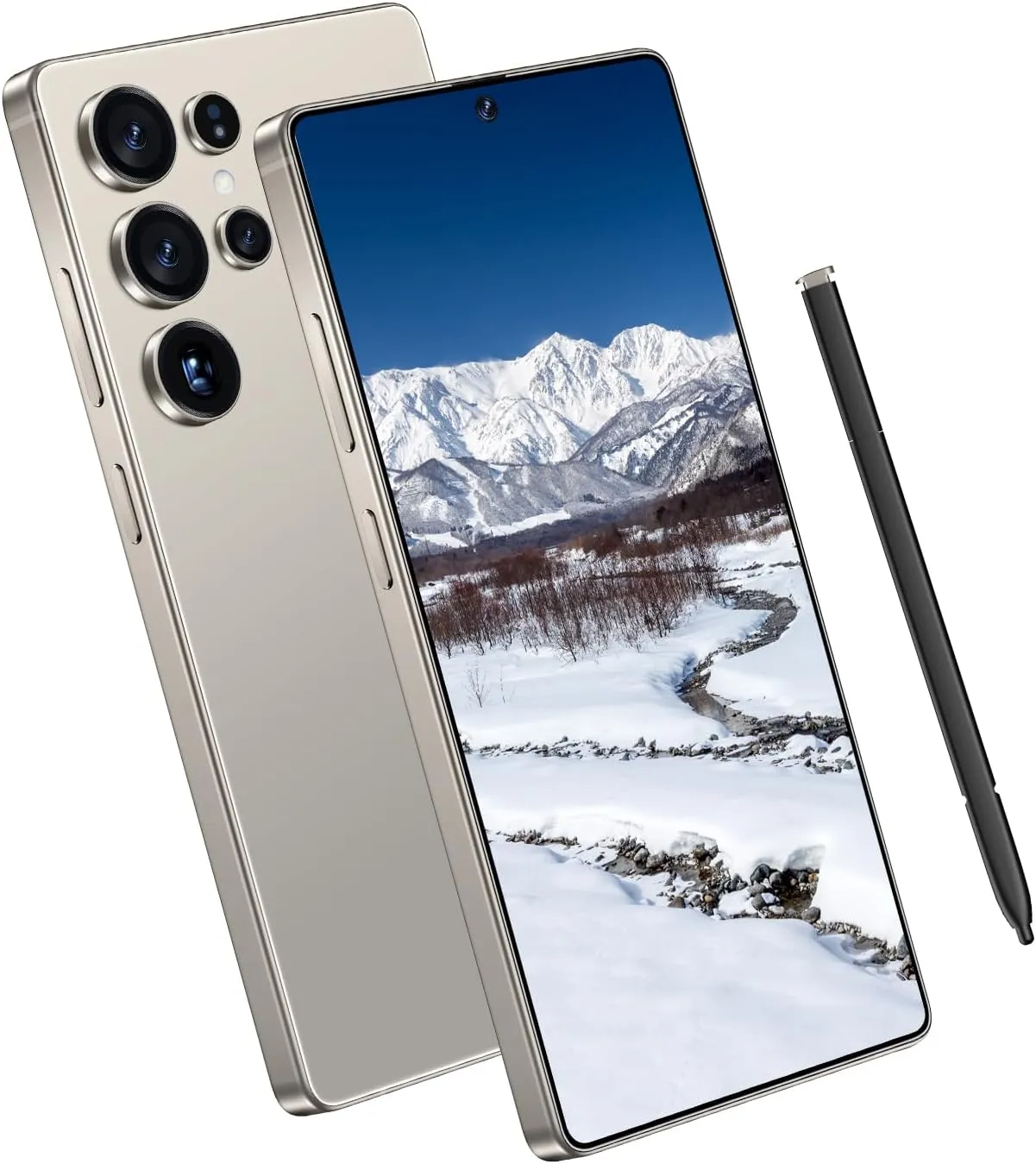I25 Ultra Unlocked Smartphone 6.9" HD  Display 8 256GB Unlocked Phone,Snapdragon 8 Gen3 7000mAh Dual Speakers 5G Unlocked Phones,Face ID/Fingerprint Lock/GPS (Titanium Gray)