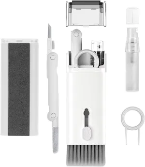 Laptop Keyboard Cleaner Cleaning Kit, Electronics Screen Cleaner Tool with Earbud Cleaner Pen, Camera Lens Pen, Suit for MacBook iPad, iPhone, Cell Phone, PC Monitor