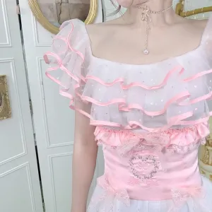 [Last One Sweden Warehouse] Garden of angels floral embroidered belt summer must have