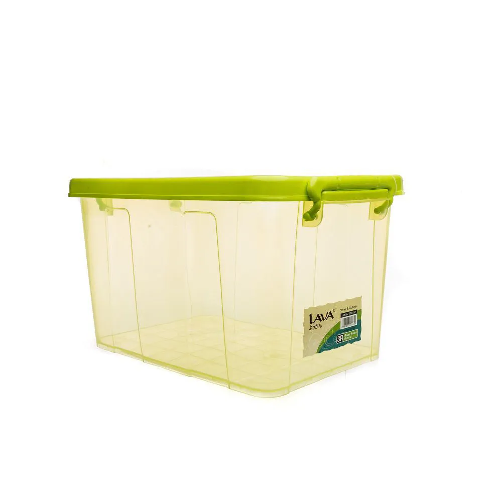 LAVA Plastic Storage Box With Lid (21L)