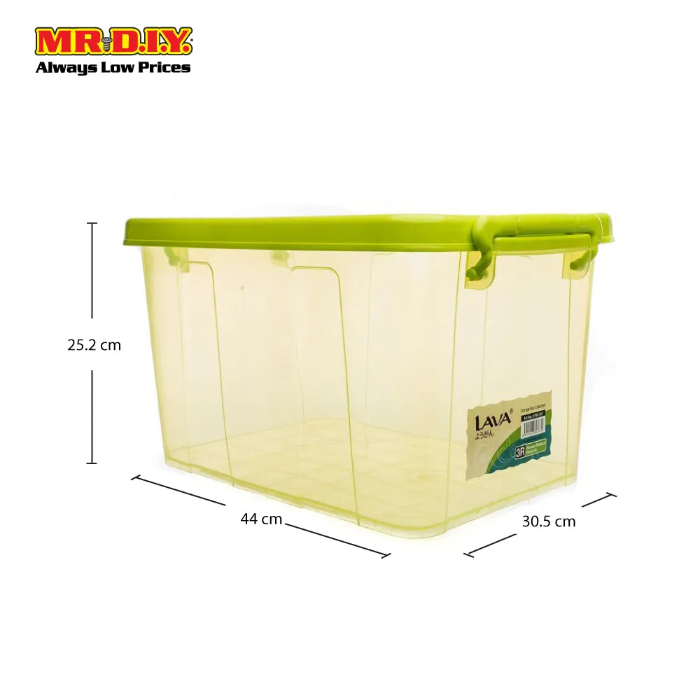 LAVA Plastic Storage Box With Lid (21L)