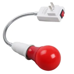 LED Darkroom Safelight Bulb  E27 Plug for Film Developing