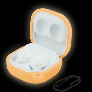 LEFXMOPHY Galaxy Buds 2 Case / Pro Case / Live Earbuds, Yellow Silicone Protector Sleeve