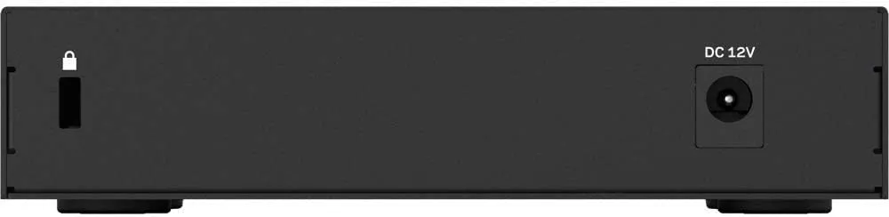 Linksys LGS105: 5-Port Business Desktop Gigabit Ethernet Unmanaged Switch, Computer Network, Wired Connection Speed up to 1,000 Mbps (Black, Blue)