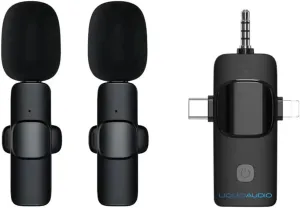 Liquid Audio Sonic Realm 3in1 Wireless Lapel Microphone System