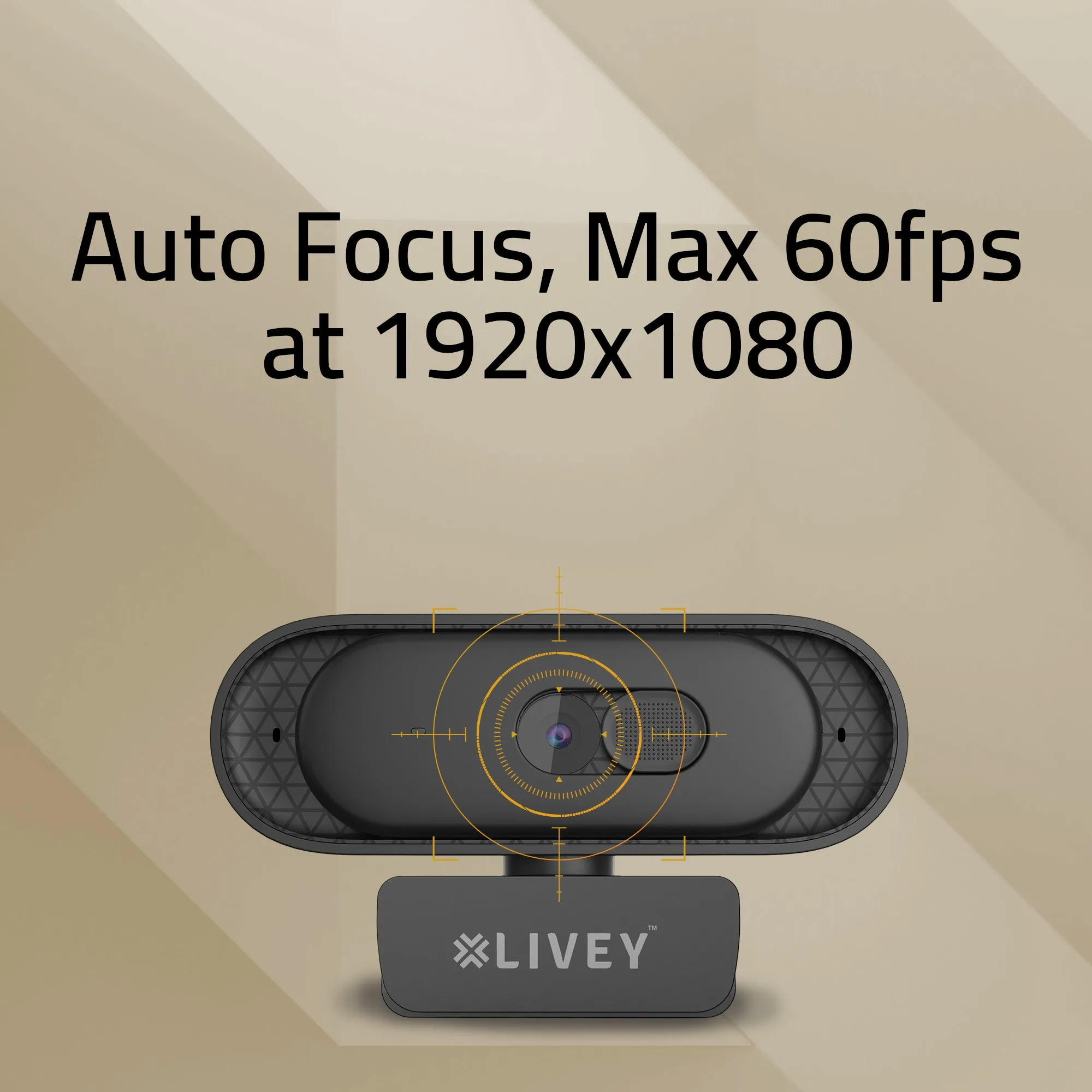 LIVEY WC450 QHD 2K Webcam
