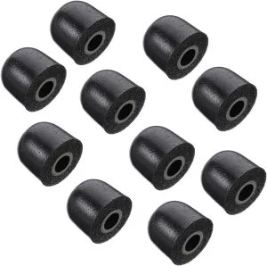 Memory Foam Earbuds Covers 10 Pack Replacement Tips for Headset Noise Reduction Earplugs Comfortable Bowl Shape Design