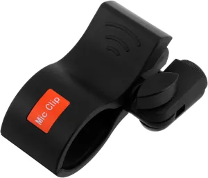 Milisten Adjustable Microphone Clip Holder Lightweight Spring Mic Clamp for Interviews Condenser Microphone Vibration Support Quick Setup for Recording Studios Events