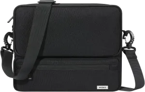 MoKo 9-11 Inch Tablet Sleeve Bag Fits iPad Air 5/4th 10.9, iPad 9/8th 10.2, iPad 10th Gen. 10.9, iPad Pro 11 inch, Tab S8/S9 11, Surface Go 2/3 10.5, Tablet Carrying Case with Shoulder Strap, Black
