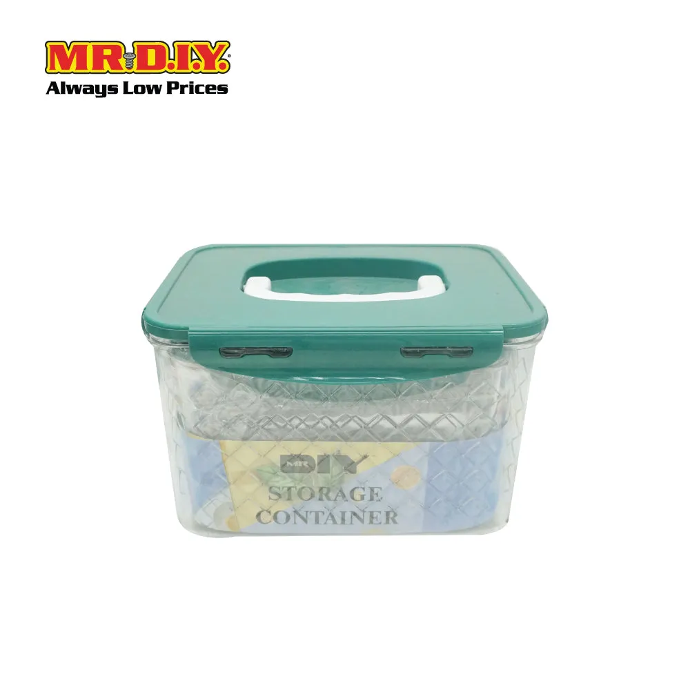 (MR.DIY) Storage Container 2 in 1