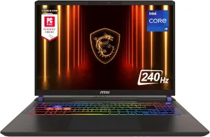 MSI Vector 16 HX AI Gaming Laptop (Intel 24-Core Ultra 9-275HX, RTX 5080 175W, 16" QHD 240Hz, 64GB DDR5, 1TB Gen5   2TB Gen4 SSD, Wi-Fi 7, HDMI, 2xUSB-C/DP, RGB Backlit Keyboard, Windows 11 Pro)
