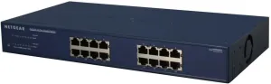 NETGEAR 16-Port Gigabit Ethernet Unmanaged Switch (JGS516) - Desktop or Rackmount, and Limited Lifetime Protection