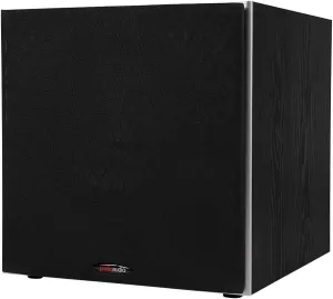 Polk Audio PSW10 10" Powered Subwoofer  Power Port Technology, Up to 100 Watts, Big Bass in Compact Design, Easy Setup with Home Theater Systems, Timbre-Matched with Monitor & T-Series Polk Speakers