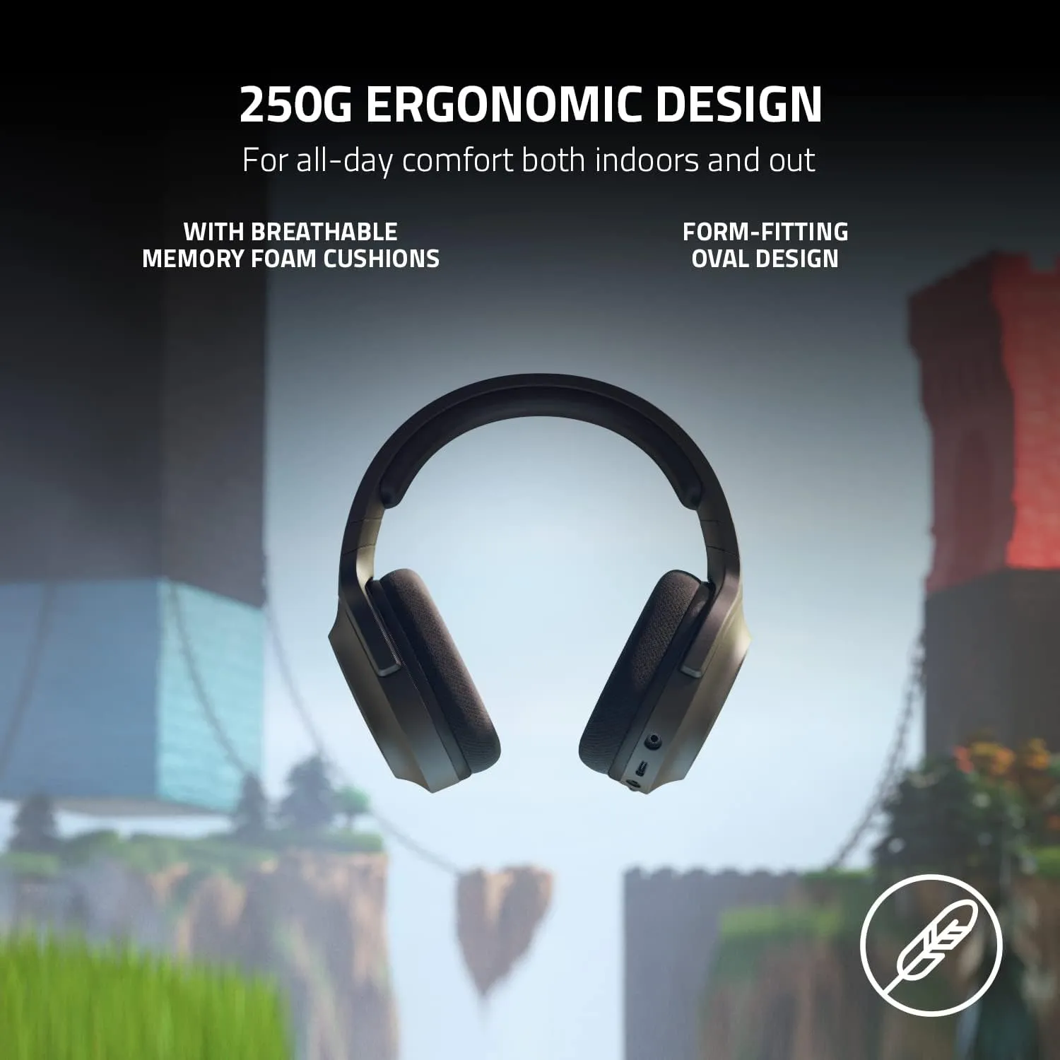 Razer Barracuda X Wireless Gaming & Mobile Headset (PC, PlayStation, Switch, Android, iOS): 2.4GHz Wireless   Bluetooth - Lightweight - 40mm Drivers - Detachable Mic - 50 Hr Battery - Black