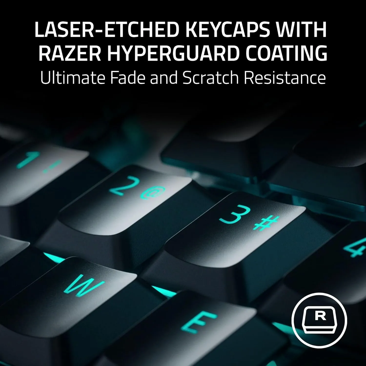 Razer DeathStalker V2 Pro Wireless Gaming Keyboard: Low Profile Optical Switches Clicky Purple - HyperSpeed Wireless & Bluetooth - Chroma RGB - Up to 200 Hr Battery Snap Tap