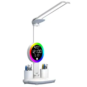 Rechargeable LED Desk Lamp with Fan